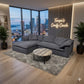 RH- Restoration Hardware CLOUD 3-PIECE LEFT-ARM CHAISE SECTIONAL