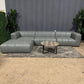 🛋️ RH- Restoration Hardware Dario Leather Modular Sofa & Ottoman
