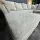 Cream Ushaped Sectional Sofa (Delivery Available!! )