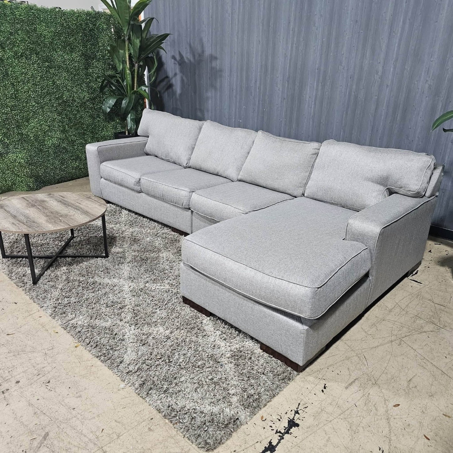 Gray XL Sectional Sofa (Delivery Available!! )