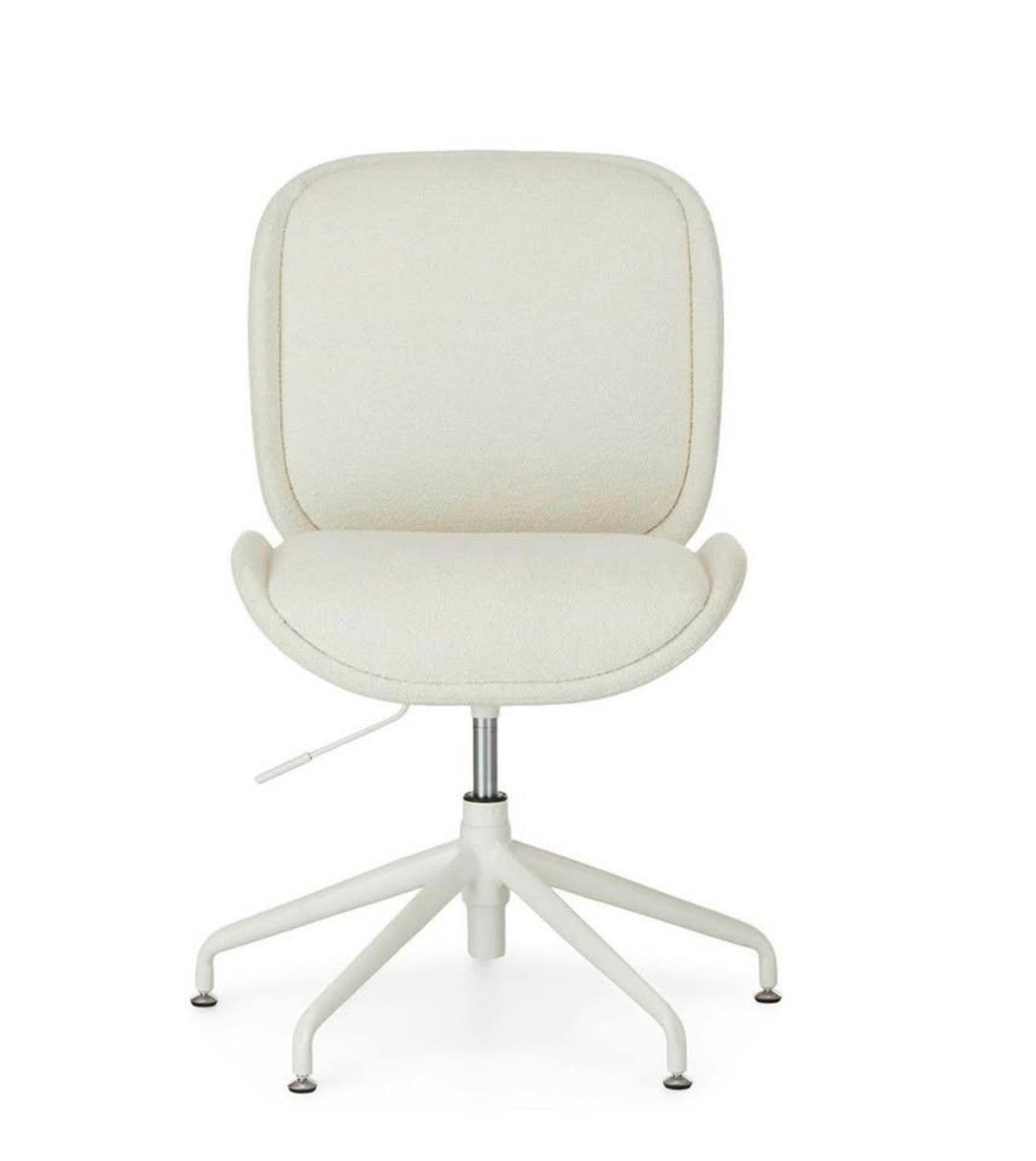 Rya Office Chair – Ivory Wool Bouclé | Brand New in Box