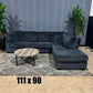 🛋️ Ashley’s Charcoal Sectional Sofa (Delivery Available!! )