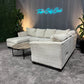 Cream Ushaped Sectional Sofa (Delivery Available!! )