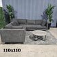 🛋️ Dark Gray Symmetrical Sectional Sofa (Delivery Available!! )