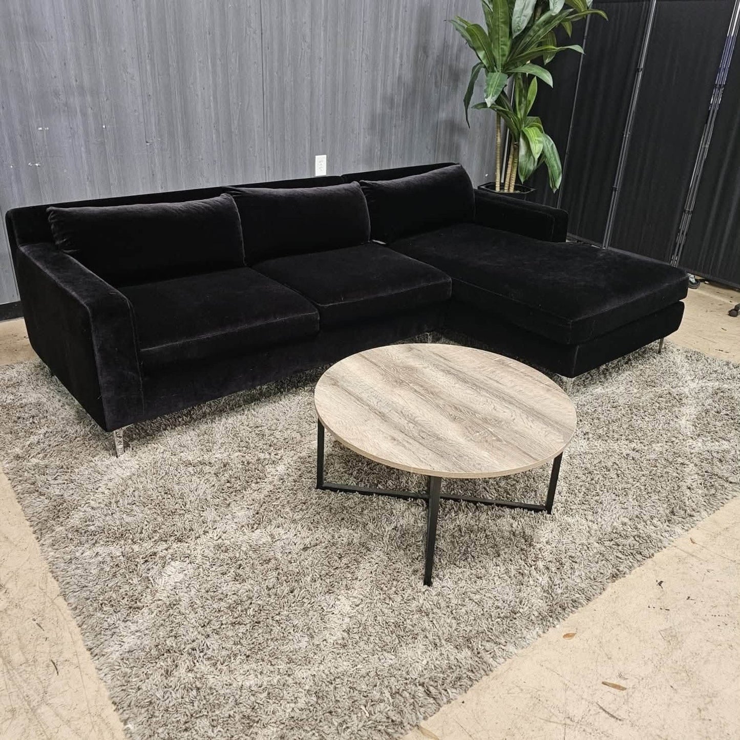 Rove Concepts - Velvet Sectional Sofa (Delivery Available!! )