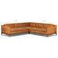 Brand New- Zyon 116" Leather L-Shaped Corner Sectional Sofa - Poly&Bark (Delivery Available!! )