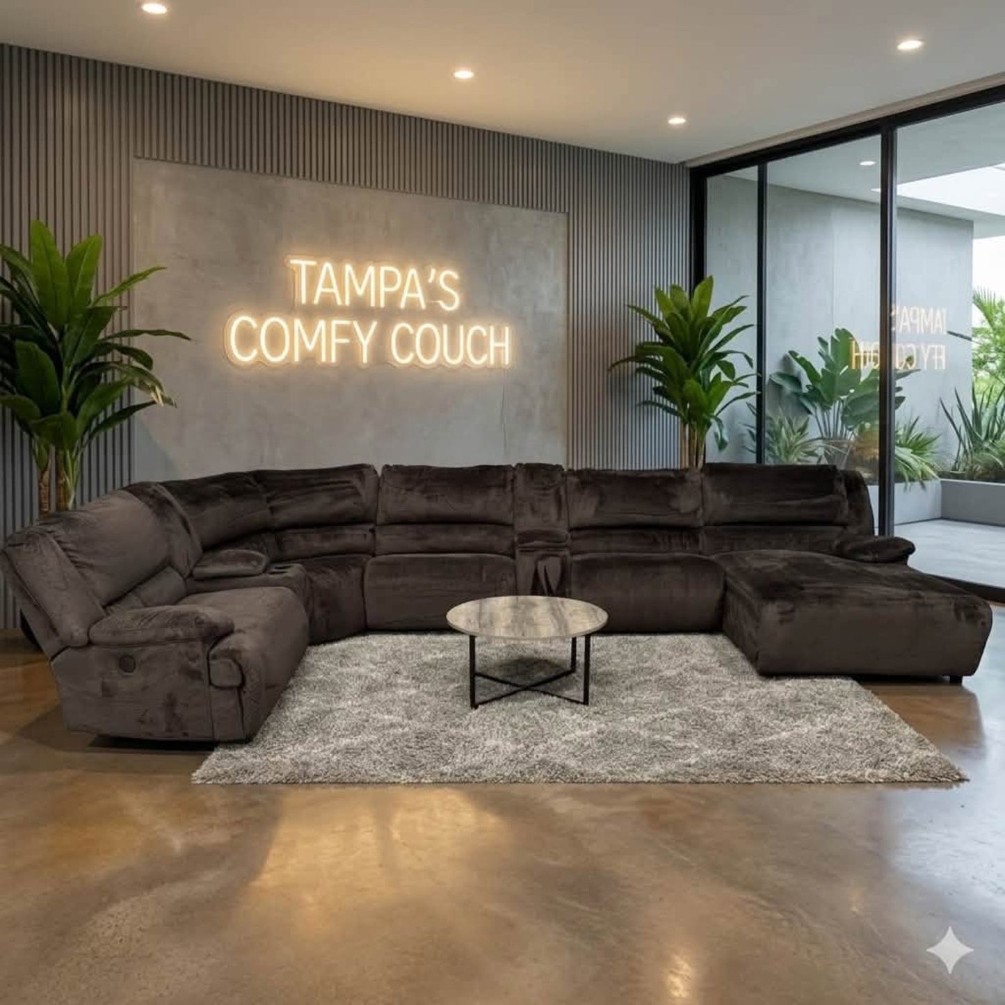 🛋️ Huge Reclining Sectional Sofa (Delivery Available!! )