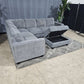 🛋️ Charcoal Sectional & Ottoman w Storage (Delivery Available!! )
