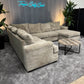 Large Ashley’s Ushaped Sectional Sofa