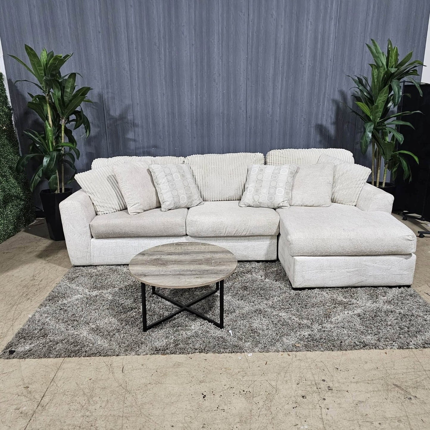 Bestie Corduroy Sectional Sofa (Delivery Available!! )