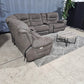 Brown Microsuede Reclining Sectional (Delivery Available!! )