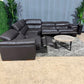 💎 Natuzzi Leather Reclining Sectional Sofa (Delivery Available!! )