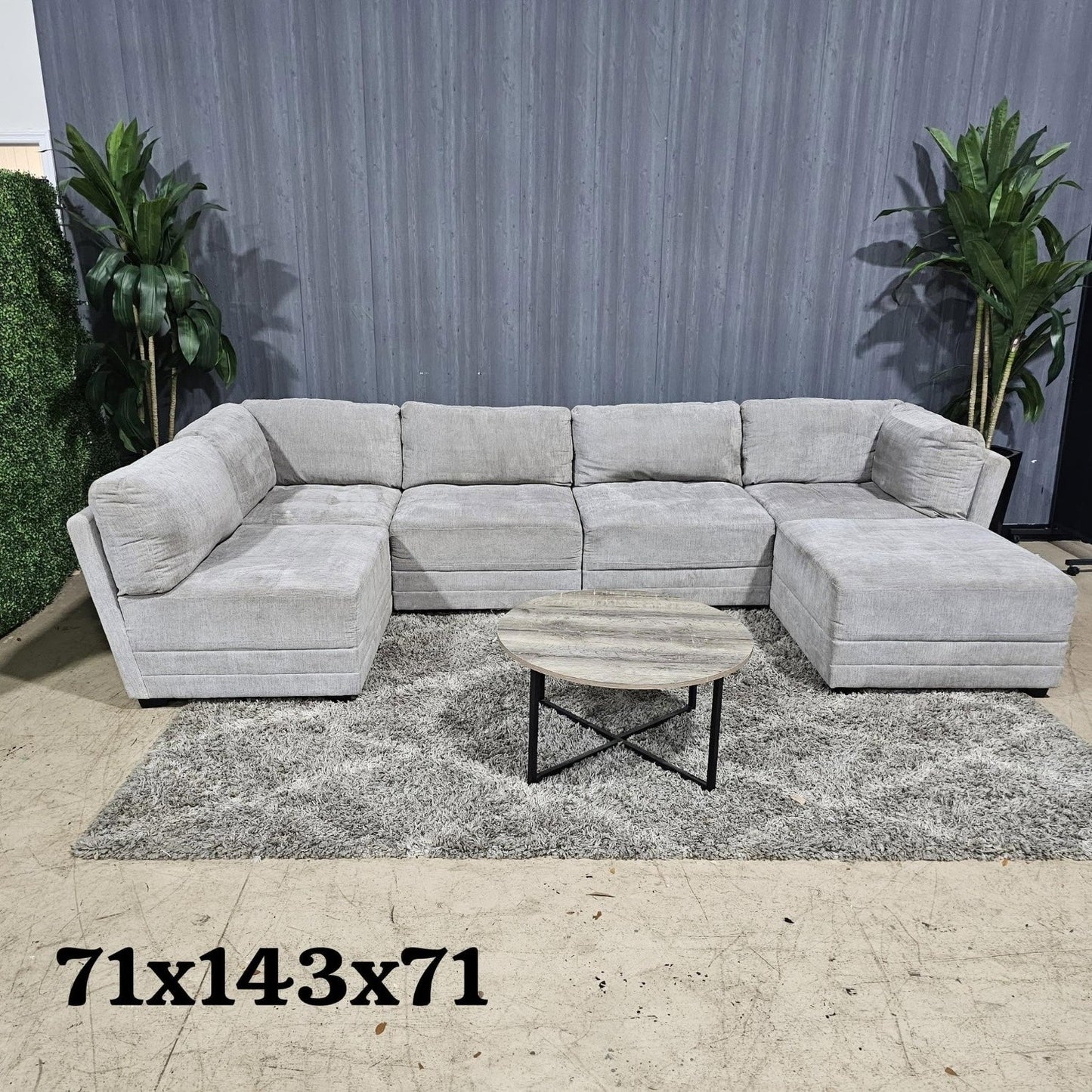 🛋️ Large 6pc Modular Sectional Sofa (Delivery Available!! )