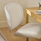 Rya Office Chair – Ivory Wool Bouclé | Brand New in Box