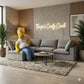 🛋️ Soft Gray Modular Sectional Sofa (Delivery Available!! )