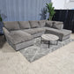 🛋️ Brown Double Chaise Sectional Sofa (Delivery Available!! )