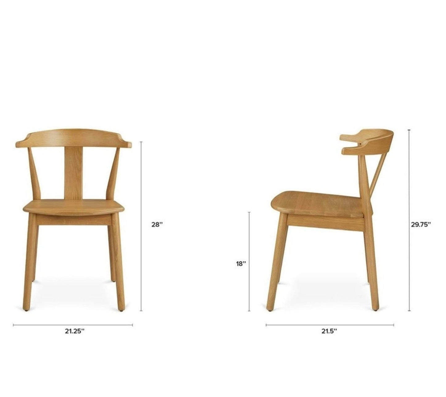 Article Morton Dining Chairs – Oak | Set of 6 | Brand New (Delivery Available!! )
