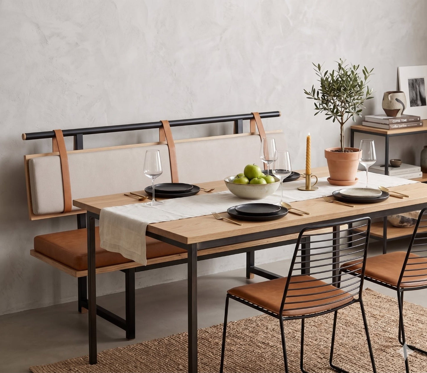 Denver Modern Banquette | Brand New in Box