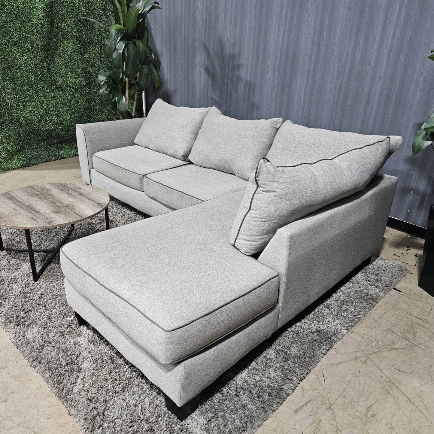 Small Gray Sectional Sofa (Delivery Available!! )