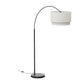 Zebu Large Linen Floor Lamp - Black (Delivery Available!! )