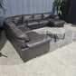 Italsofa by Natuzzi Ushaped Sectional Sofa (Delivery Available!! )