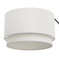 Zebu Large Linen Floor Lamp - Black (Delivery Available!! )