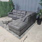 🛋️ Ashley’s Charcoal Sectional Sofa (Delivery Available!! )