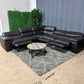 💎 Natuzzi Leather Reclining Sectional Sofa (Delivery Available!! )