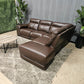 Genuine Leather Reclining Sectional (Delivery Available!! )