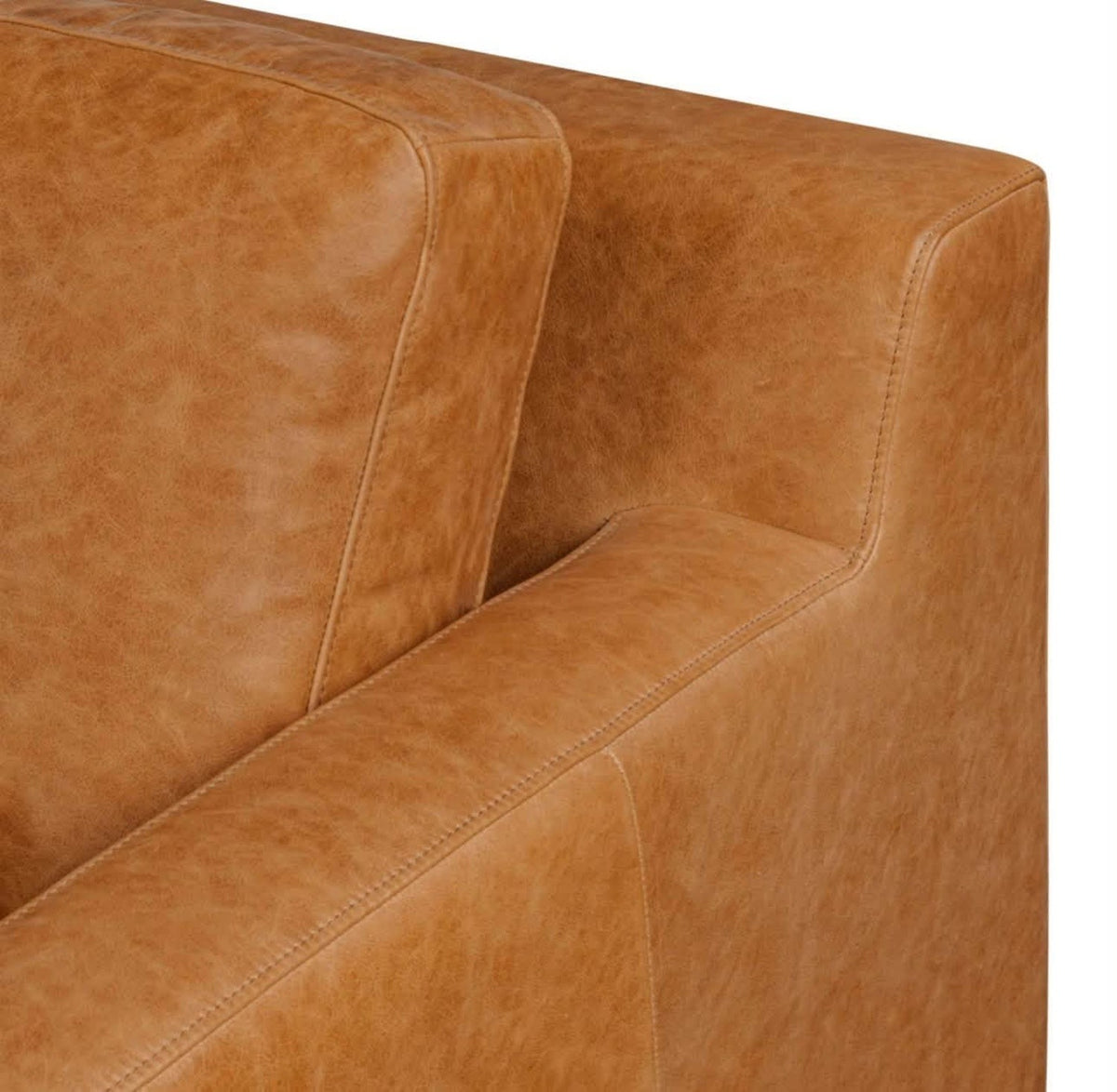 Brand New- Zyon 116" Leather L-Shaped Corner Sectional Sofa - Poly&Bark (Delivery Available!! )