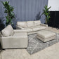 🛋️ Italian Leather Sofa & Chair Set w/Ottoman (Delivery Available!! )