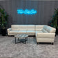 Cream Natuzzi Sectional Sofa (Delivery Available!! )